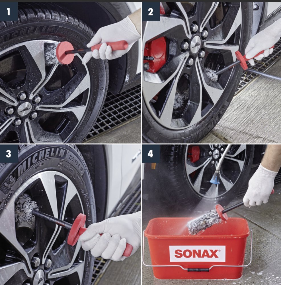 Sonax Pflegeprodukte Microfaser FelgenBürste für   
